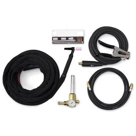 Weldcraft W-375 Super Cool TIG Welding Torch Kit and Accessories #301268